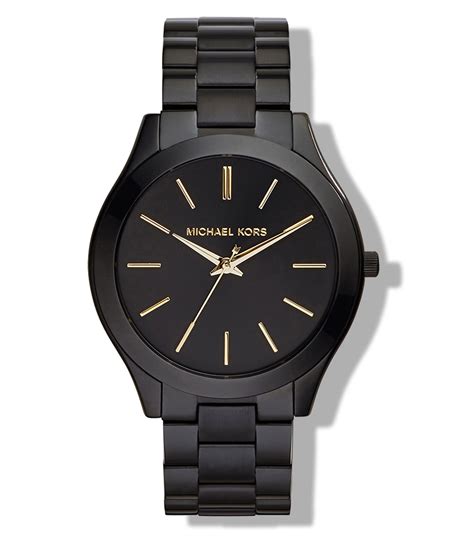 reloj michael kors negro para mujer|Michael Kors reloj mujer digital.